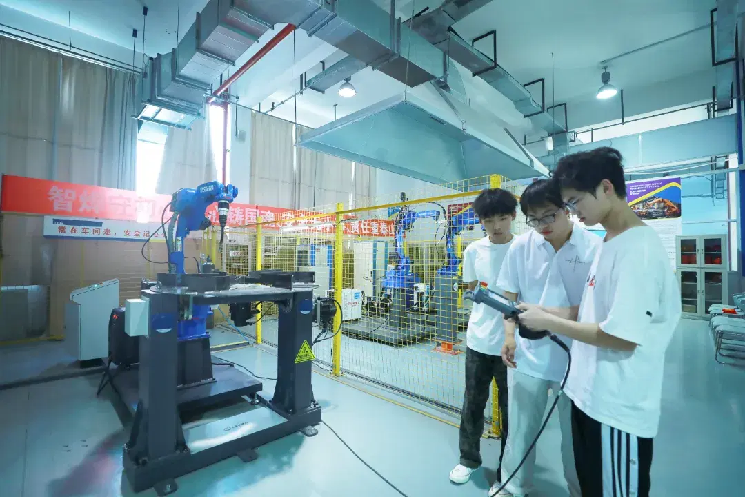 Train With Automation Equipment